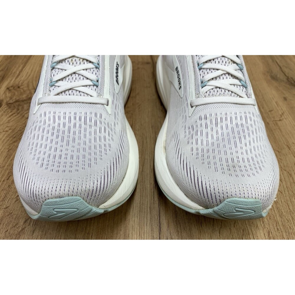 Brooks Revel Womens Size 11 Running Shoes White Purple Athletic Sneakers - Picture 6 of 12